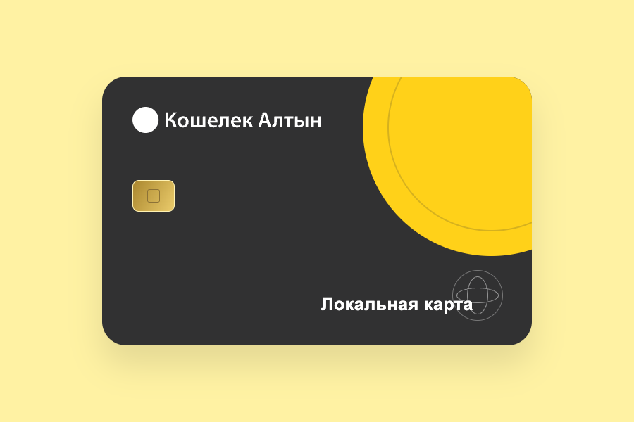Условная иллюстрация локальной карты Алтын